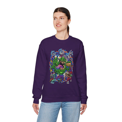 Ghost Busters Unisex Sweatshirt, Ghost and Ghouls, Halloween Crewneck Jumper, Spooky Pullover, Supernatural Sweater, Paranormal Clothing,