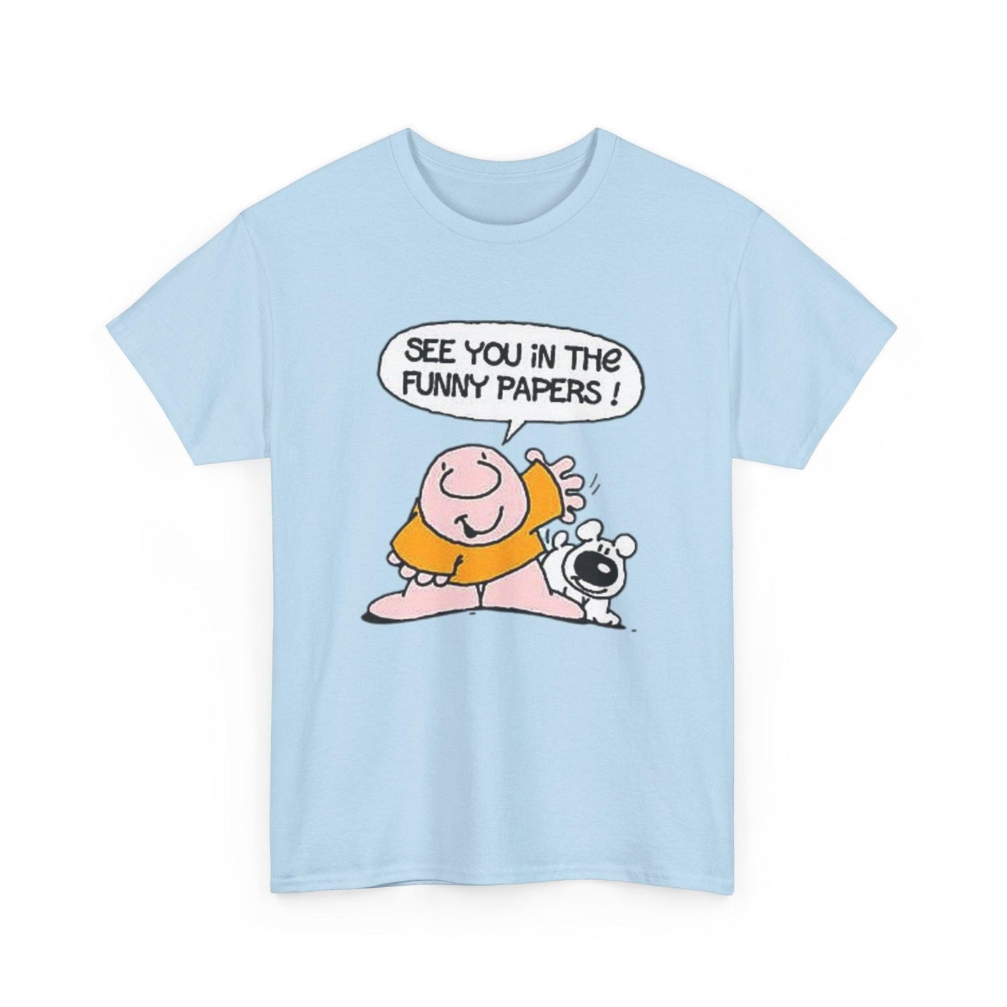 Ziggy Cartoon Unisex Tee, Comic Strip Graphic Shirt, Funny Pages Nostalgia Top, Gift for Cartoon Lovers, Comic Character Tshirt, Newspaper