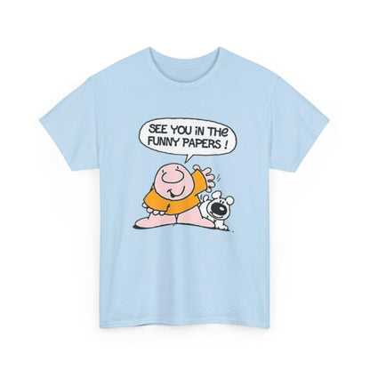 Ziggy Cartoon Unisex Tee, Comic Strip Graphic Shirt, Funny Pages Nostalgia Top, Gift for Cartoon Lovers, Comic Character Tshirt, Newspaper