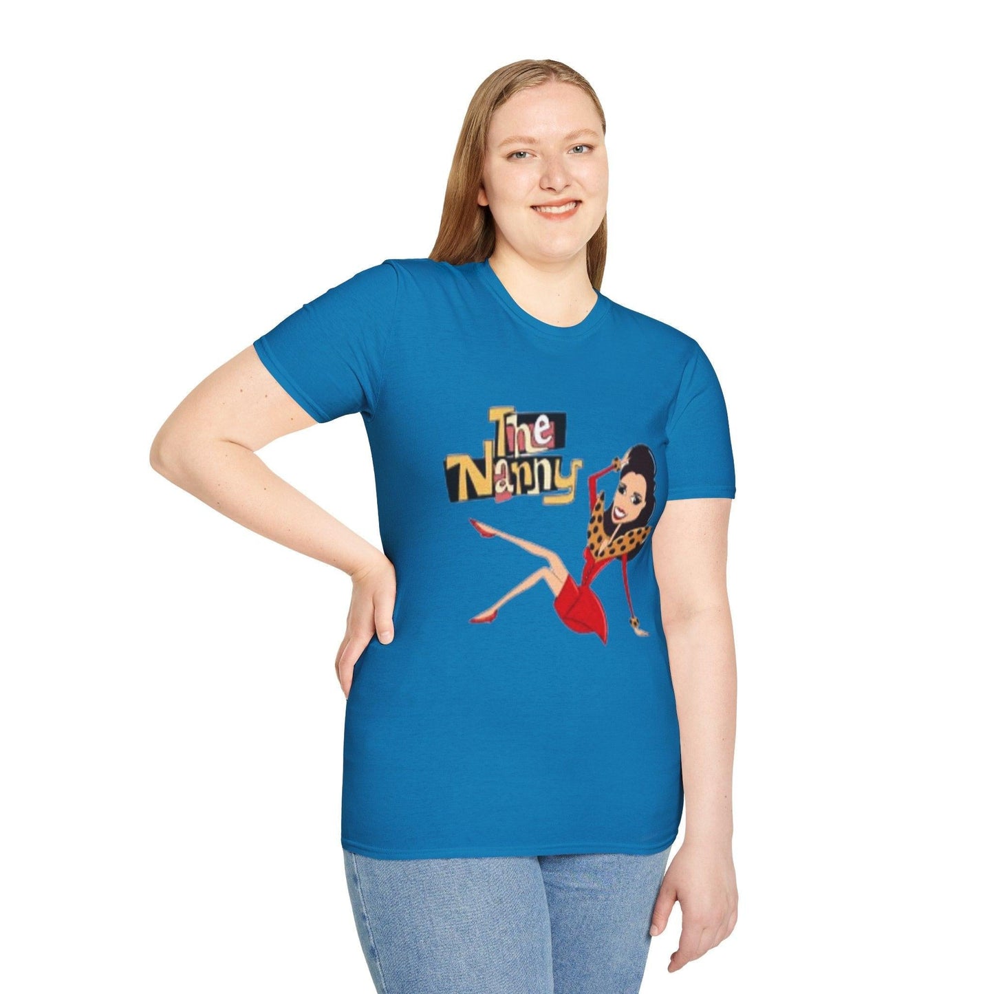 The Nanny Unisex Softstyle T-Shirt, TV Show Apparel, Funny Gift Tee, Pop Culture Shirt, Retro 90s Fashion Top