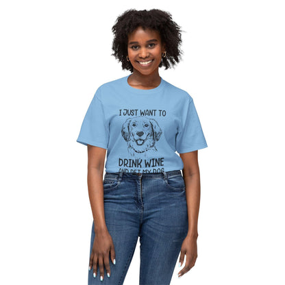 Wine and Dog Lover T-shirt