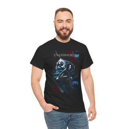 The Underworld Unisex Tee, Vampire and Lycan Gothic Shirt, Dark Fantasy Graphic Top, Horror Film Fan Gift, Halloween Costume T-Shirt