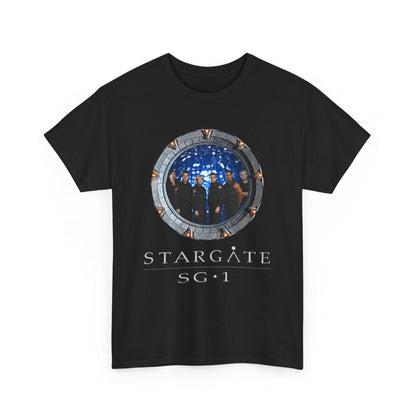 Stargate SG-1 Tee, Sci-Fi TV Show Shirt, Unisex Cotton Top, Geek Gift, Space Fan Apparel