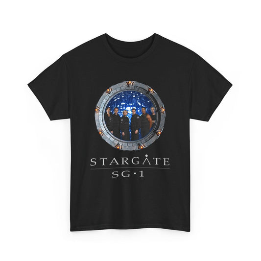Stargate SG-1 Tee, Sci-Fi TV Show Shirt, Unisex Cotton Top, Geek Gift, Space Fan Apparel