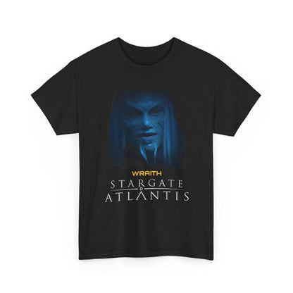 Stargate Atlantis Wraith Unisex Tee, Sci-Fi Fan Gift, Geeky Graphic T-Shirt, Science Fiction Apparel, Space TV Show Merchandise