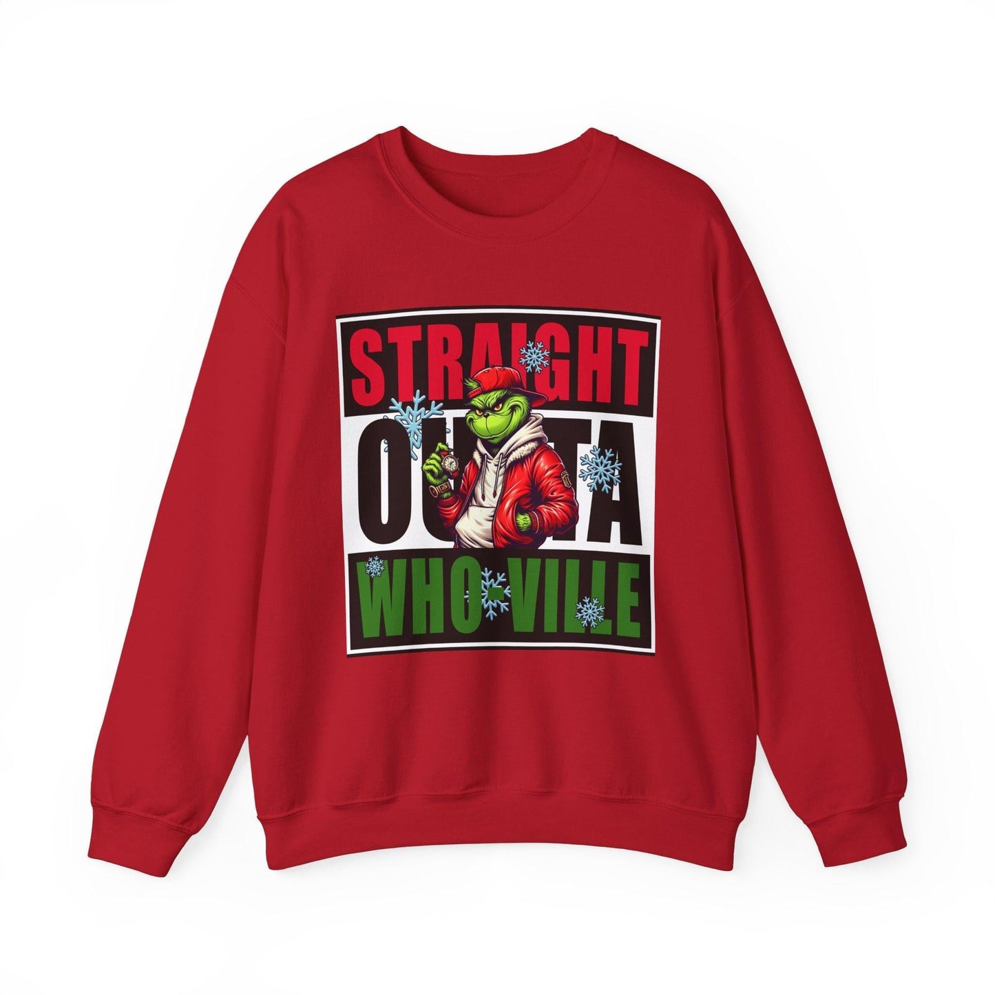 Grinch Straight Outta Whoville Sweatshirt