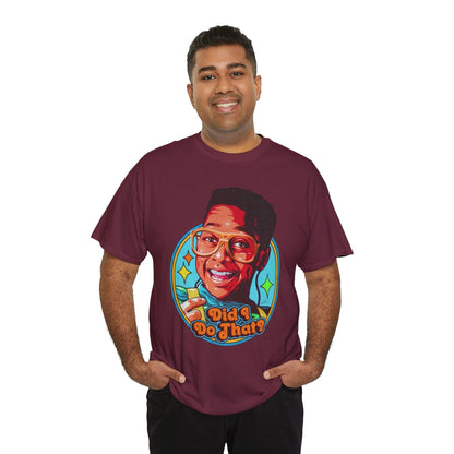 Urkel 'Did I do that' T-Shirt, Retro 90s TV Show Tee, Funny Sitcom Quote Top, Vintage Inspired Clothing, Hipster Hip Hop Shirt, Gift for