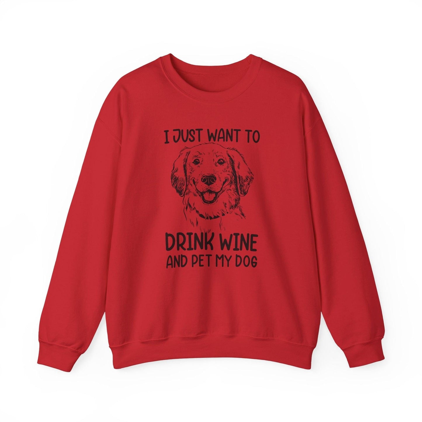 Wine Lover Sweatshirt - Unisex Heavy Blend Crewneck