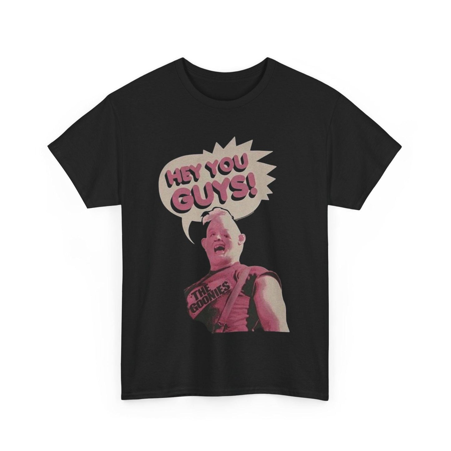 Sloth Graphic Tee, Unisex Shirt, Hey you Guys, Goonies Movie, Cute Animal Shirt, Funny Quote Tee
