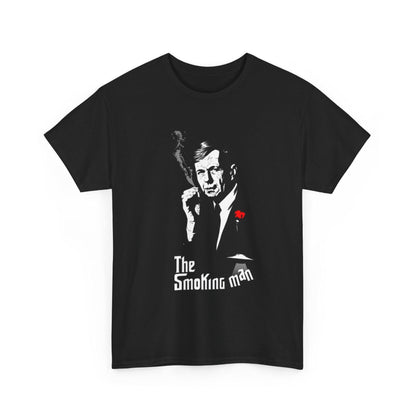 X-Files Smoking Man Tee, Unisex Shirt, Mulder and Scully Fan Gift, Sci-Fi TV Merch, Conspiracy Theory Top