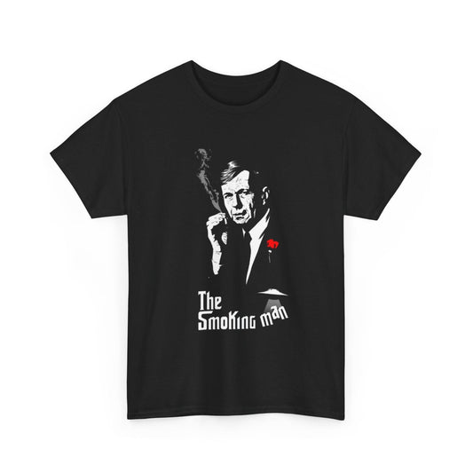 X-Files Smoking Man Tee, Unisex Shirt, Mulder and Scully Fan Gift, Sci-Fi TV Merch, Conspiracy Theory Top